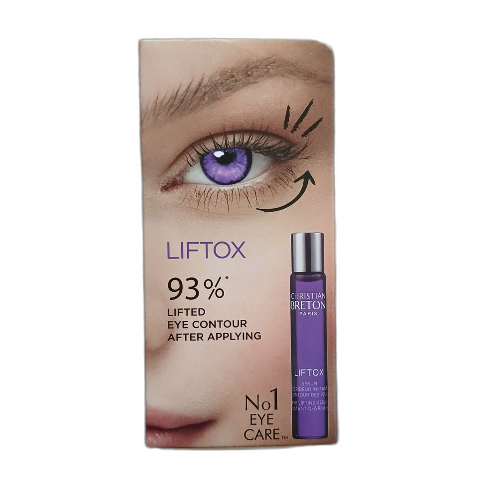 Christian Breton Paris Liftox Eyelifting Serum .30oz Anti-Aging Eye Lift Firming